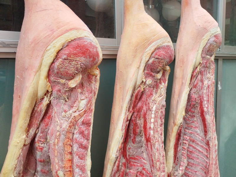 carne costado cerdo replica carniceria 2lados 3u